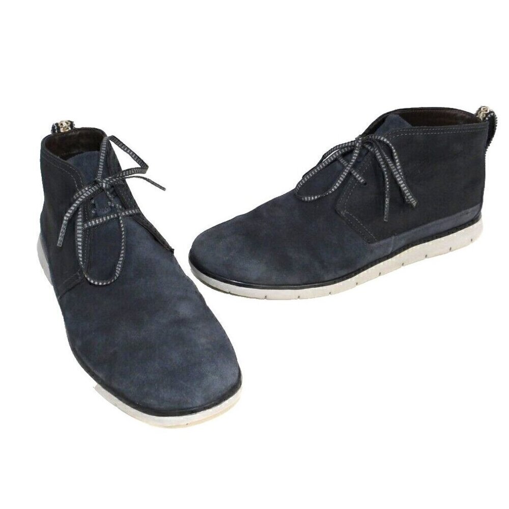 UGG Energ Treadlite dk blue suede leather waterproof chukka boots shoes men's 11